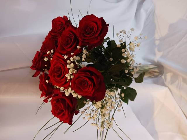 Bouquet de roses rouges